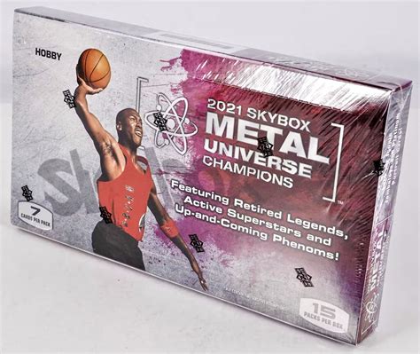 2021 skybox metal universe champions hobby box|skybox metal universe champions.